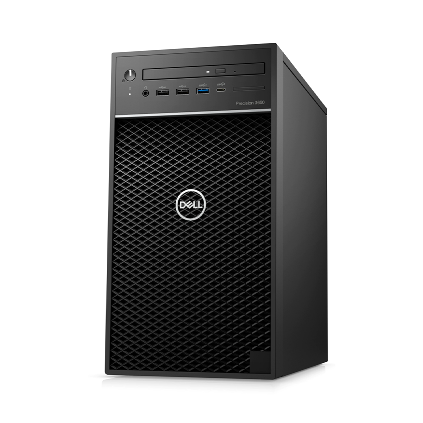 Máy tính Dell Precision 3650 Tower (70272959) / Intel Core i7-11700 (up to 4,90GHz, 16MB) / RAM 16GB / 1TB HDD / NVIDIA T1000 4GB / DVDRW / K & M / Win 10P / 3Yrs