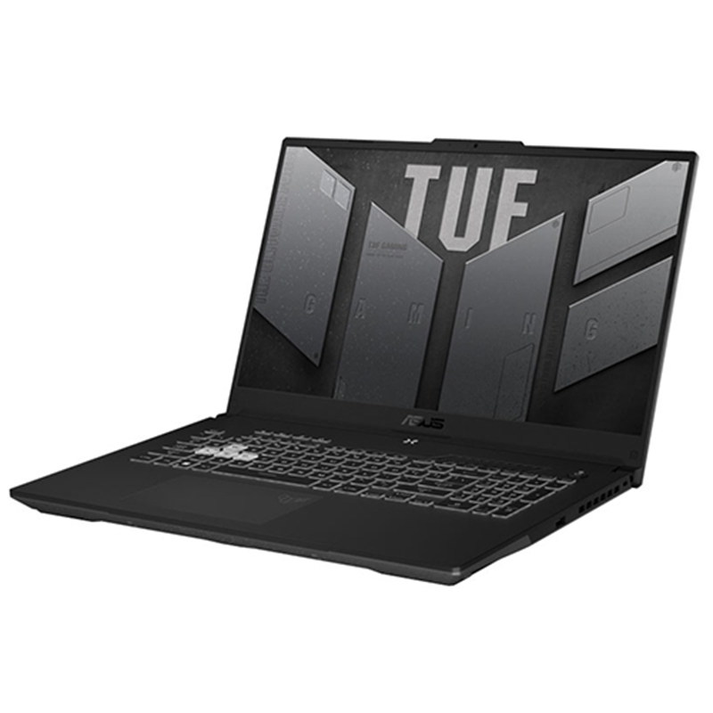 Laptop ASUS TUF Gaming A17 FA707RC-HX130W/ Xám/ AMD Ryzen 7-6800H (up to 4.7Ghz, 20MB)/ RAM 8GB/ 512GB SSD/ NVIDIA GeForce RTX3050 4GB/ 17.3inch FHD/ Win 11/ 2Yrs