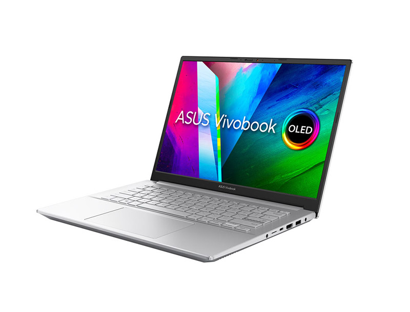 Laptop Asus Vivobook Pro M3401QA-KM025T/ B?c/ AMD Ryzen 7-5800H (up to 4.4Ghz, 20MB)/ RAM 8GB/ 512 GB SSD/ AMD Radeon Graphics/ 14inch 2.8K OLED/ Win 10/ 2Yrs