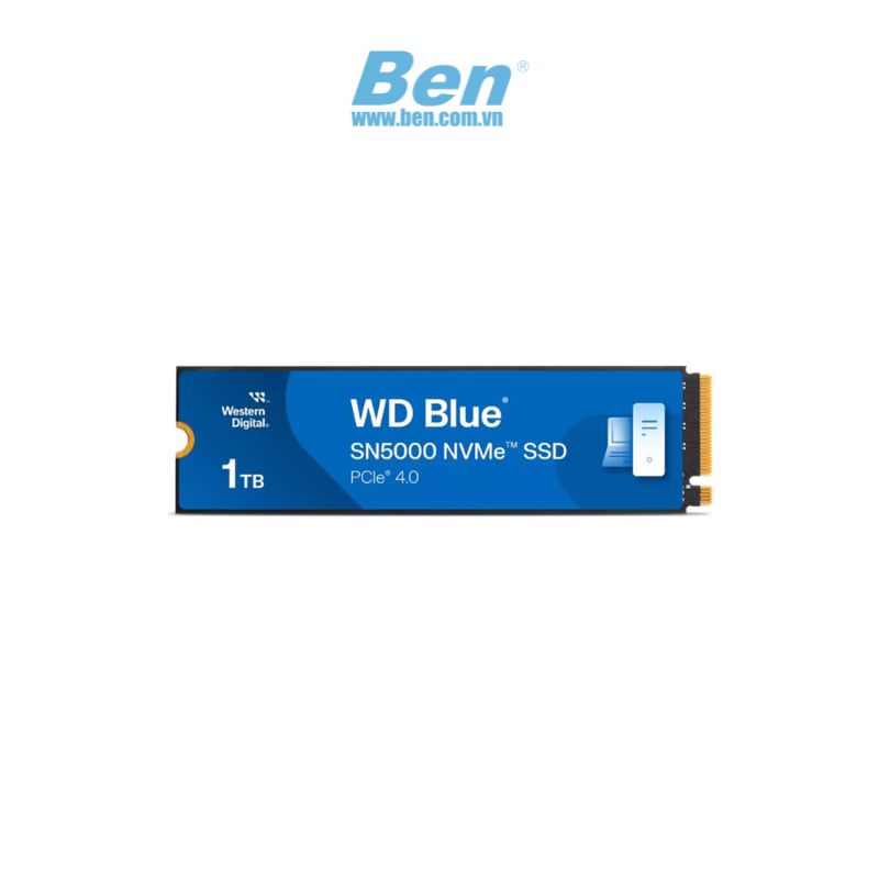 Ổ Cứng Ssd Wd Blue Sn5000 1Tb Nvme Pcie Gen4 X4 Wds100T4B0E
