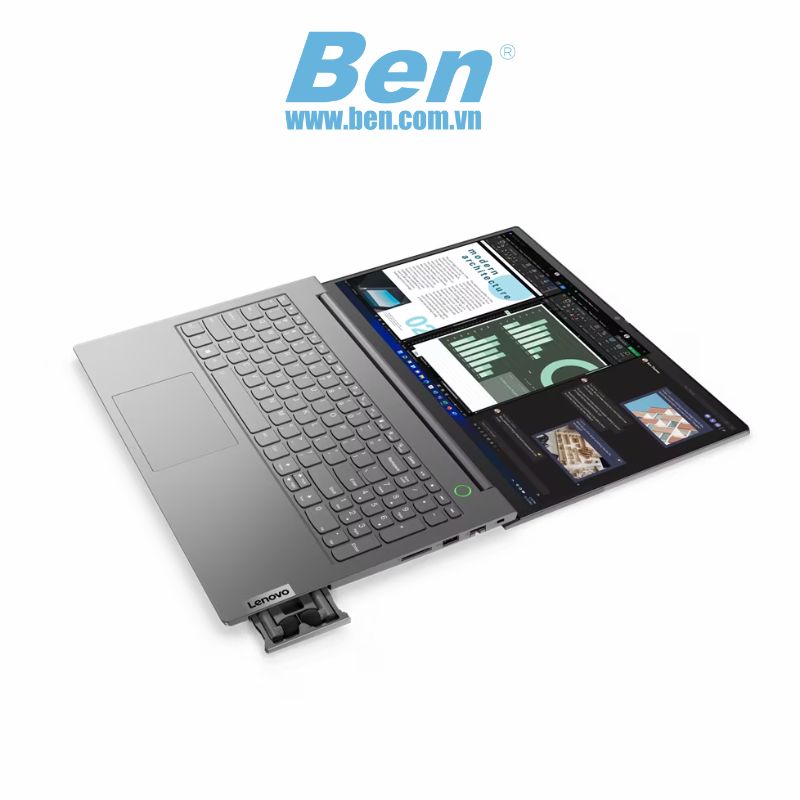 Laptop Lenovo ThinkBook 15 G4 IAP (21DJ00CPVN)/ Xám/ Intel Core i7-1255U (upto 4.7Ghz, 12MB)/ RAM 8GB/ 512GB SSD/ Intel UHD Graphics/ 15.6inch FHD/ Fingerptint/ DOS/ 2Yrs