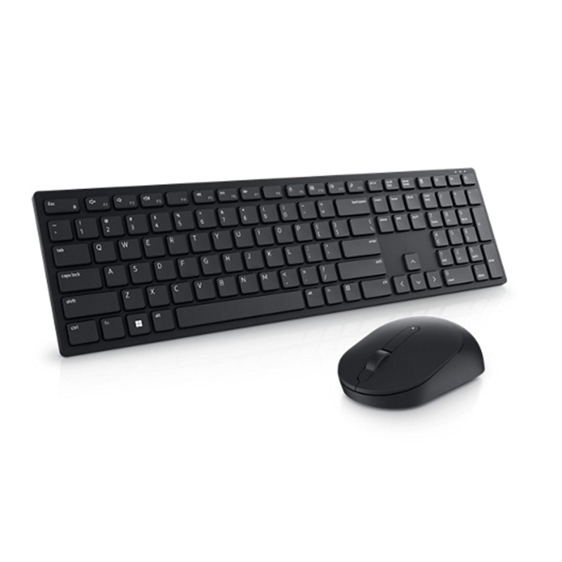 Bộ Bàn Phím, Chuột Máy Tính Không Dây Dell Pro Wireless Keyboard And Mouse Us English, 3Y Wty_Km5221W