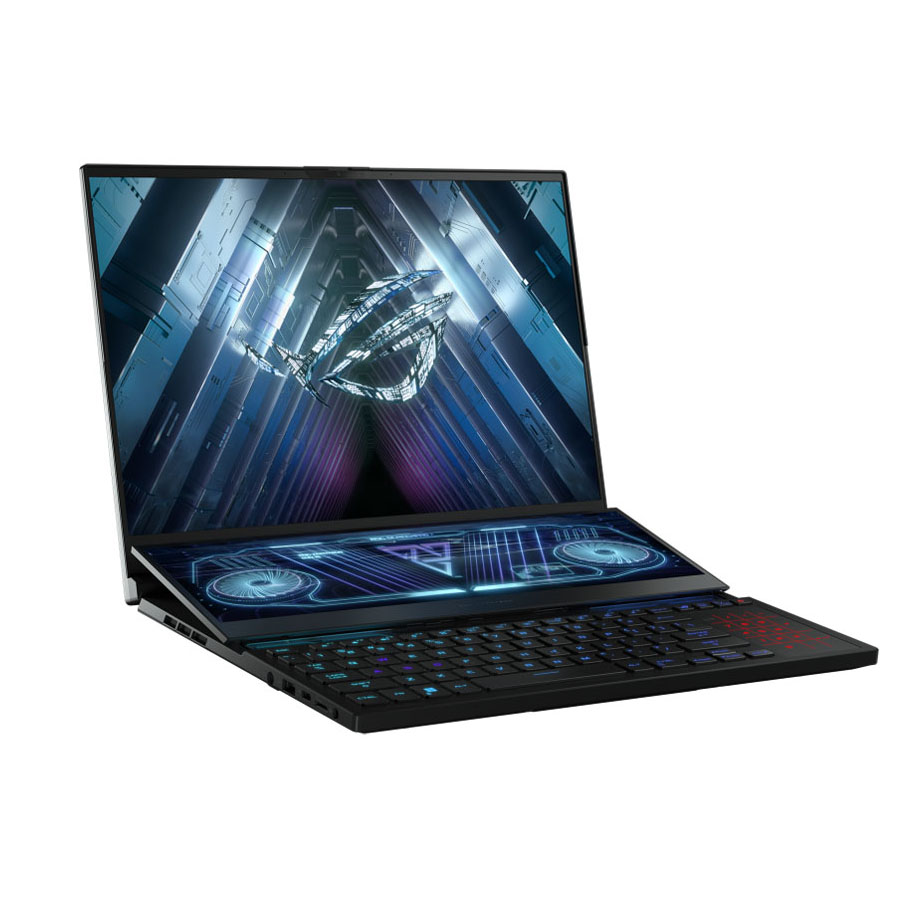 Laptop Asus ROG Zephyrus Duo 16 GX650RW-LO999W/ Ðen/ AMD Ryzen 9-6900HX (up to 4.9Ghz, 16MB)/ RAM 32GB/ 1TB SSD/ NVIDIA GeForce RTX 3070Ti 8GB/ 16 inch WQXGA/ 4Cell/ Win 11/ Balo+Chu?t/ 2Yrs