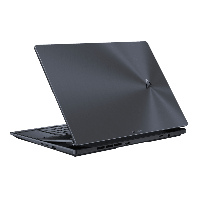 Laptop ASUX Zenbook Pro 14 Duo OLED UX8402ZE-M3074W/ Ðen/ Intel Core i9-12900H (Up to 5.0GHz, 24MB)/ RAM 32GB/ 1TB SSD/ NVIDIA GeForce RTX 3050 Ti 4GB/ 14.5 Inch WQHDT/ 4 Cell/ Win 11H/ Bút+ Túi/ 2Yrs
