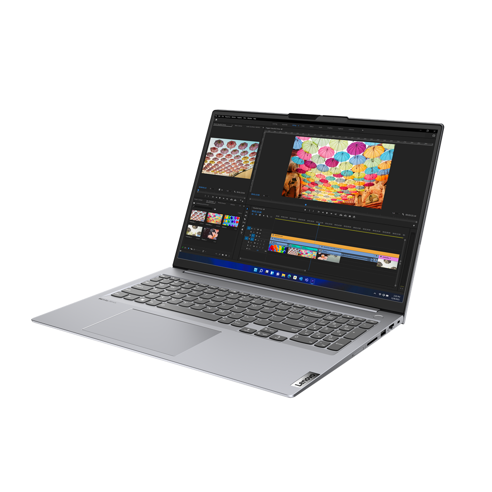 Laptop Lenovo ThinkBook 16 G4+ IAP (21CY003HVN)/ Xám/ Intel Core i7-12700H (up to 4.7Ghz, 24MB)/ RAM 16GB/ 1TB SSD/ NVIDIA GeForce RTX 2050 4GB/ 16 Inch WQXGA/ Win 11H/ Fingerprint / 2Yrs