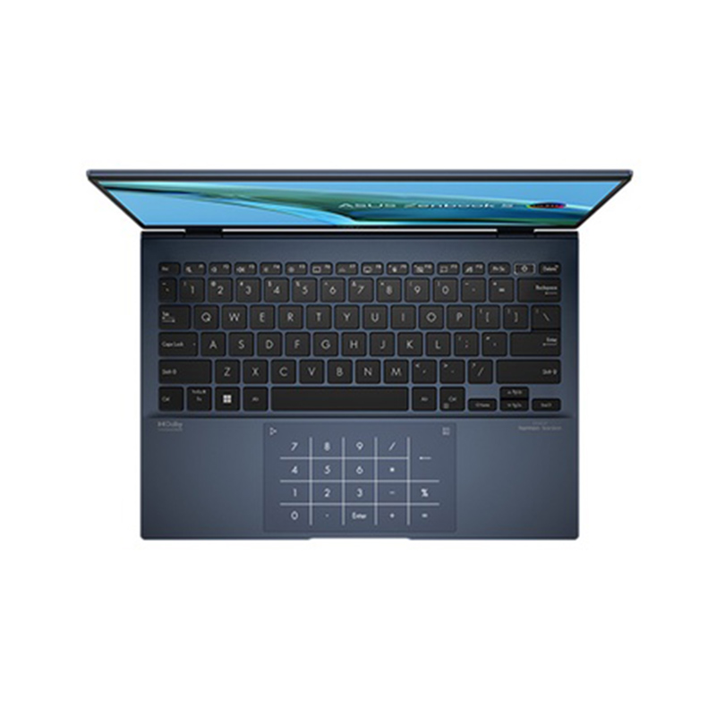 Laptop ASUS ZenBook UM5302TA-LX087W/ Xanh/ AMD Ryzen 5 6600U (Up to 4.5GHz, 19MB)/ RAM 8GB/ 512GB SSD/ AMD Radeon 660M/ 13.3 Inch WQXGA/ 4 Cell/ Win 11 Home/ Bút + Túi/ 2Yrs