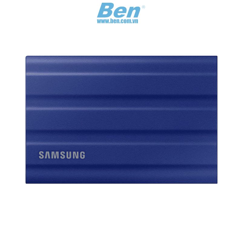 Ổ cứng di động SSD Samsung T7 Portable Shield 2TB USB 3.2 - 2.5 inch/ Xanh (MU-PE2T0R/WW)