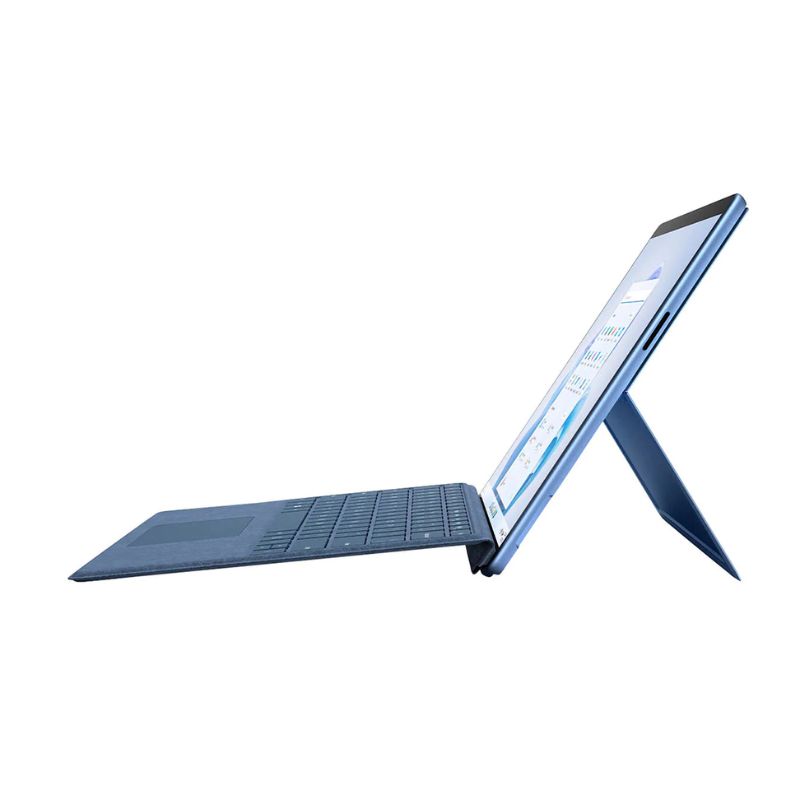 Máy tính bảng Microsoft Surface Pro 9 (QIY-00067)/ Sapphire/ Intel Core i7-1265U Processor (upto 4.8Ghz, 12MB)/ RAM 16GB/ 512GB SSD/ Intel Iris Xe Graphics/ 13inch Touch/ Win 11 Pro/ 1Yr