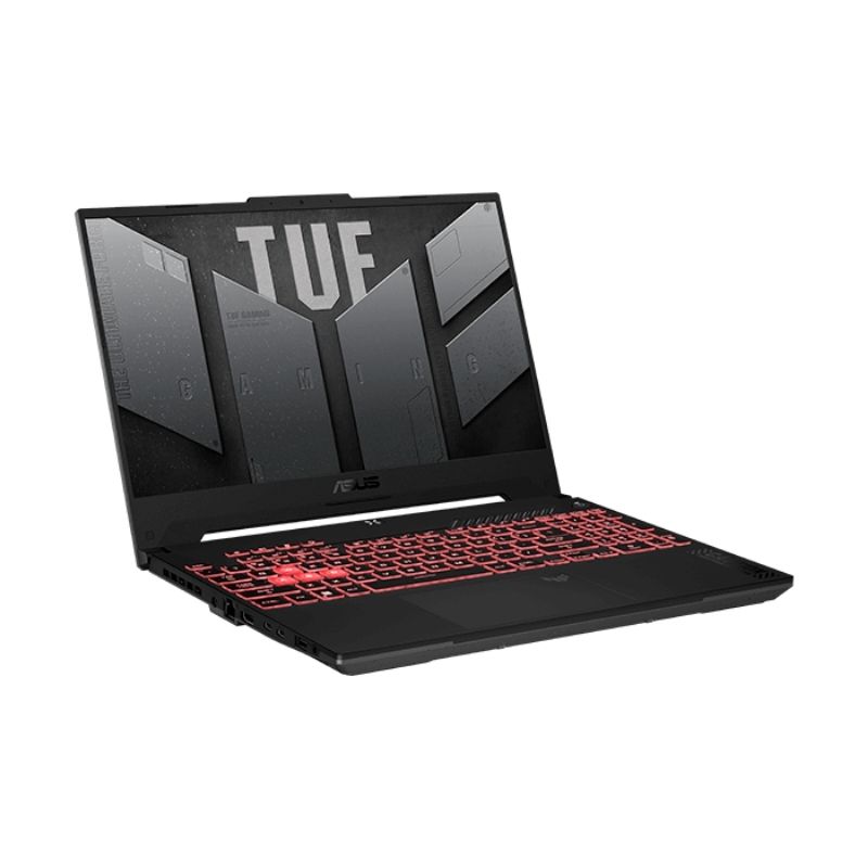 Laptop Asus TUF Gaming A15 (FA507NV-LP046W)/ Xám/ Ryzen7 - 7735HS / Ram 8GB DDR5/ 512 GB SSD / NVIDIA GeForce RTX 4060 8GB GDDR6/ 15.6 Inch FHD 144Hz/  Wifi 6 + BT5.2/ Win 11H/ 2Yrs