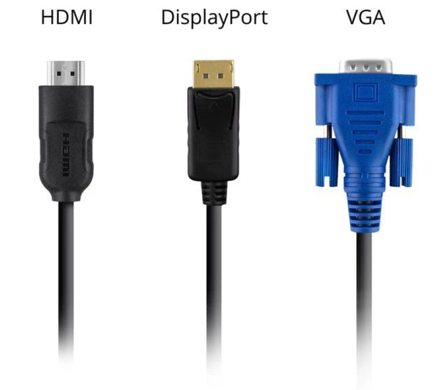 Cổng Kết Nối HDMI, DisplayPort Và VGA
