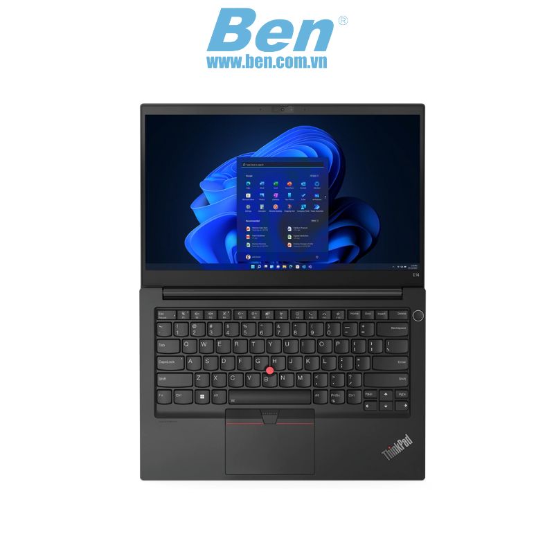 Laptop Lenovo ThinkPad E14 Gen 4 (21EB005LVN)/ Black/ AMD Ryzen 5 5625U (4.3Ghz, 16MB)/ RAM 8GB/ 512GB SSD/ Intel Iris Xe Graphics/ 14inch FHD/ Win 11/ 2Yrs