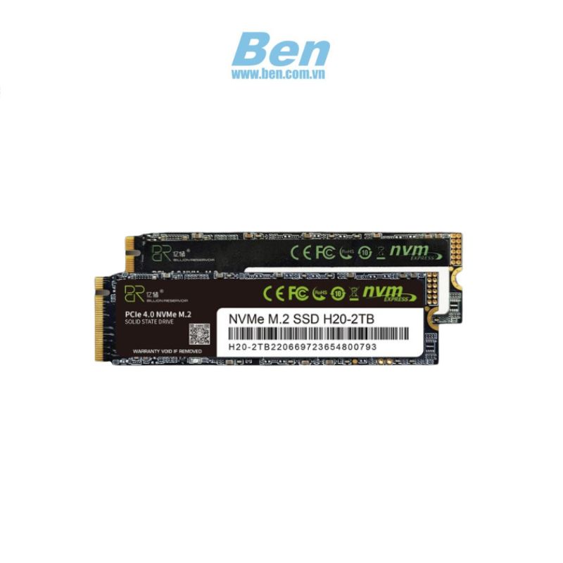 Ổ cứng SSD BillionR H20 NVME 2TB Gen4x4 (H20-2TB)