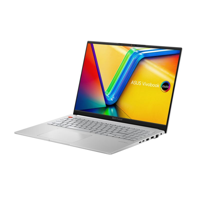 Laptop Asus Vivobook Pro 16 OLED (K6602VV-MX077W)/ Bạc/ Intel Core i9-13900H/ RAM 16GB/ 1TB SSD/ Nvidia GeForce RTX 4060 8GB GDDR6/ 16 Inch 3.2K OLED/ ax+BT/ FP/ 6Cell 96WHrs/ Win 11/ 2Yrs