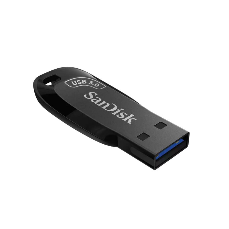 Thiết bị lưu trữ  USB SanDisk Ultra Shift USB 3.0 Flash Drive 64GB Black (SDCZ410-064G-G46)