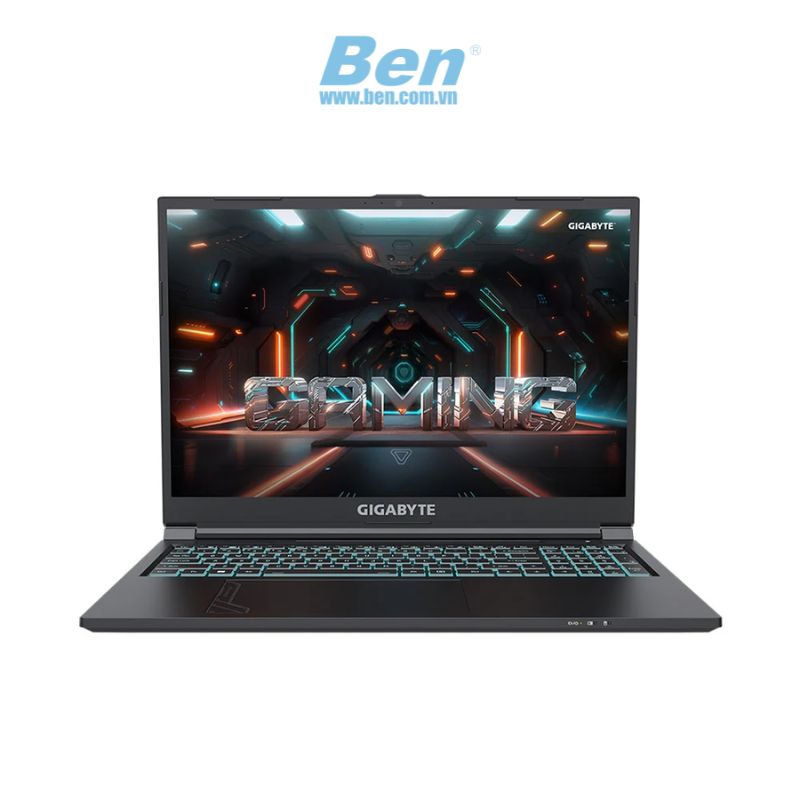 Laptop GIGABYTE G6 MF H2VN854KH | Đen | Intel Core i7 - 13620H | Ram 16GB | 1TB SSD | NVIDIA GeForce RTX 4050 | 16 inch FHD+ | Win 11 Home | 2Yrs