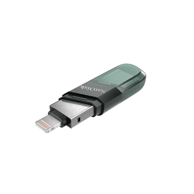 USB SanDisk iXpand Flash Drive Flip  SDIX90N -128GB -  Black (SDIX90N-128G-GN6NE)