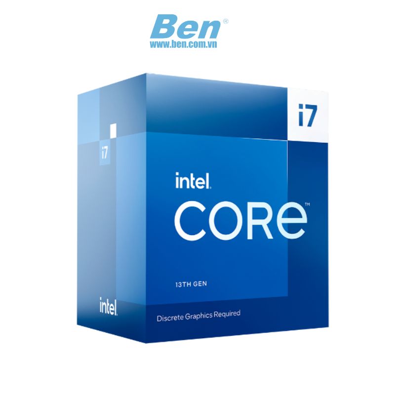 Bộ Vi Xử Lý Cpu Intel Core I7 - 13700 (Up To 5.2Ghz, 16 Nhân 24 Luồng, 30Mb Cache, 65W) - Socket Intel Lga 1700/Raptor Lake)