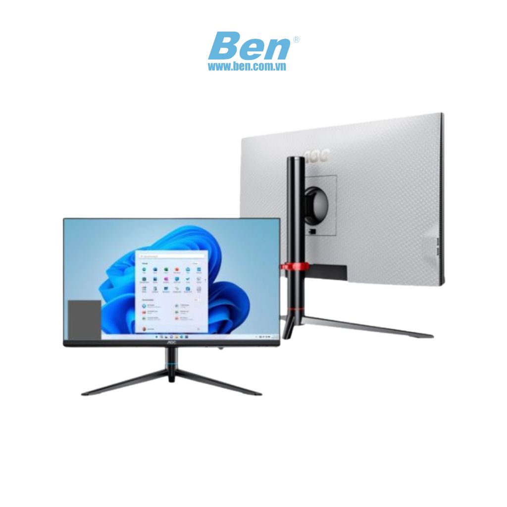 Máy tính để bàn All-in-One AOC A24A99 ( 1M601T491 ) | Trắng | Intel Core i7-13620H | RAM 16GB | 512GB SSD | Intel Graphics | 23.8 inch HD LED | K & M | WL + BT | Win11 Pro | 3Yrs