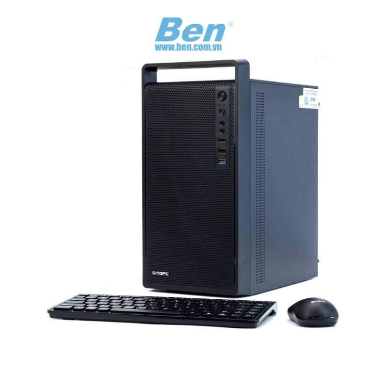 Máy Tính Để Bàn Singpc Atx550W ( Hi31282S0 - W ) | Intel Core I3 - 12100 | Ram 8Gb | Ssd 256Gb | Intel Uhd Graphics | Wifi + Bt | Key & Mouse | Win 11 