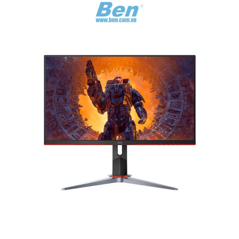 Màn hình máy tính Gaming AOC 24G2SP | 24 inch FHD | IPS | 165Hz | HDMI + VGA + DP | 3Yrs