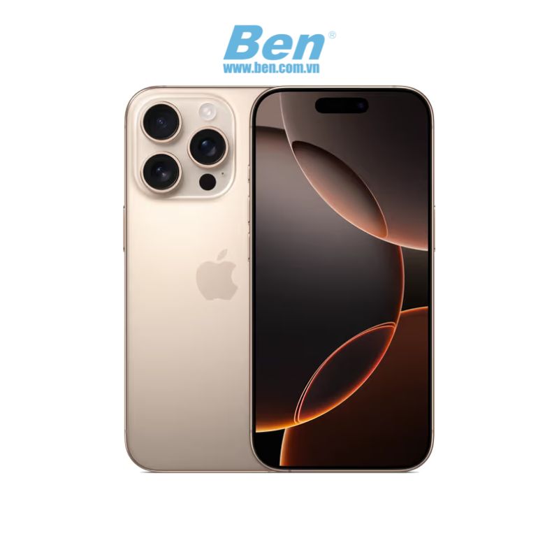 Điện thoại di động Apple iPhone 16 Pro - 128GB - Chính hãng VN/A - Titan sa mạc