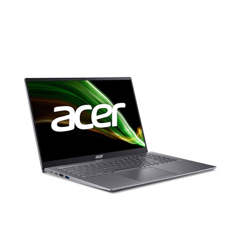 Máy tính xách tay Acer Swift X ( NX.AYLSV.002 ) | Steel Gray | Intel Core i5-11320H | RAM 16GB | SSD 512GB | Intel Iris Xe Graphics | 16.1 inch FHD | Win 11H | 1Yr
