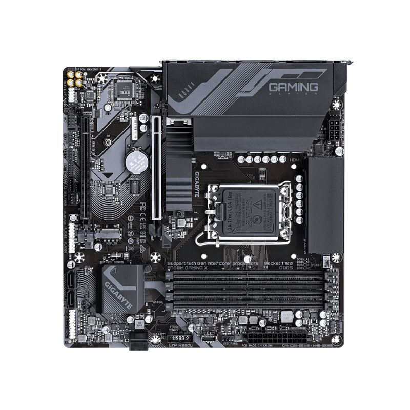 Mainboard GIGABYTE B760M GAMING X DDR5 ( Intel B760M | Socket 1700 | 128 GB | Micro ATX )