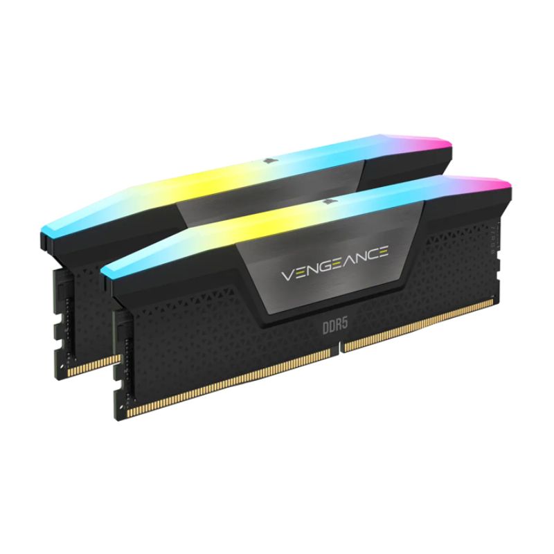 Bộ nhớ trong máy tính để bàn Corsair Vengeance RGB Heatspreader (CMH32GX5M2B5600C36K) 32GB (2x16GB) DDR5 5600MHz