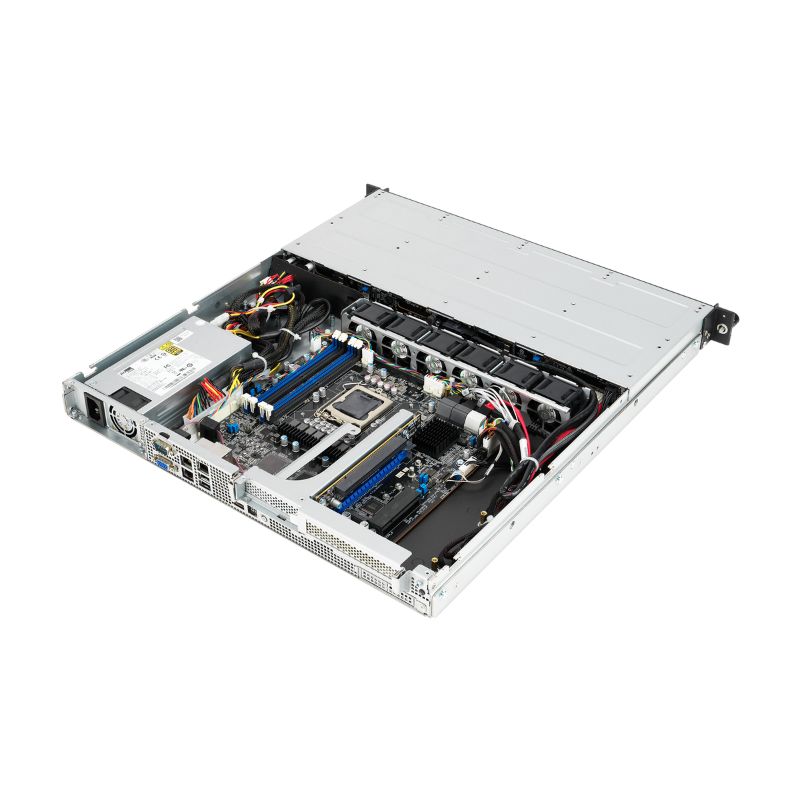 Máy tính chủ Asus RS300-E11 PS4 (90SF01Y1-M005V0)/ Intel Xeon E-2324G Processor (upto 3.1Ghz, 8Mb)/ RAM 16GB/ HDD 2TB/ UMA/ASMB10-iKVM Card/2 x Intel I210-AT + 1 x Management Port/ 350W/ 3Yrs