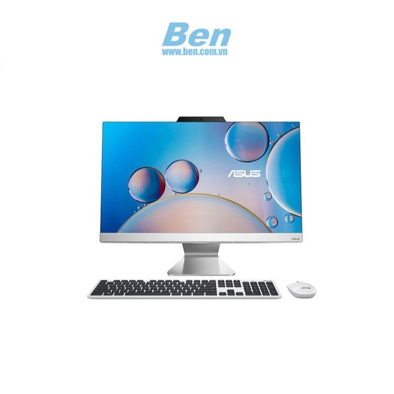 Máy tính để bàn AIO Asus  A3202WBAK-WA155W  | White  | Intel Core i5 1235U | Ram 8GB | 512GB SSD |  21.45inch FHD |  Key & Mouse |  Win11|  2Yrs