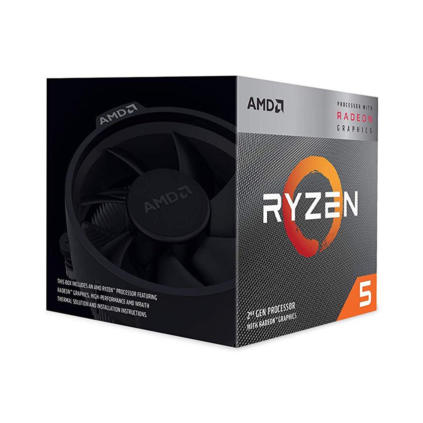 Bộ vi xử lý CPU AMD Ryzen 5 PRO 4650G MPK (3.7 GHz turbo upto 4.2GHz / 11MB / 6 Cores, 12 Threads / 65W / Socket AM4)