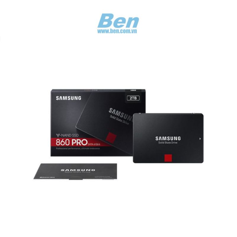 Samsung 860 PRO 2TB 2.5 inch SATA III Internal SSD (MZ-76P2T0BW)