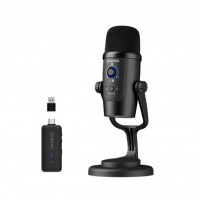 Microphone thu âm không dây Boya BY-PM500W ( chuyên dùng cho game thủ, livestream, podcasters...)