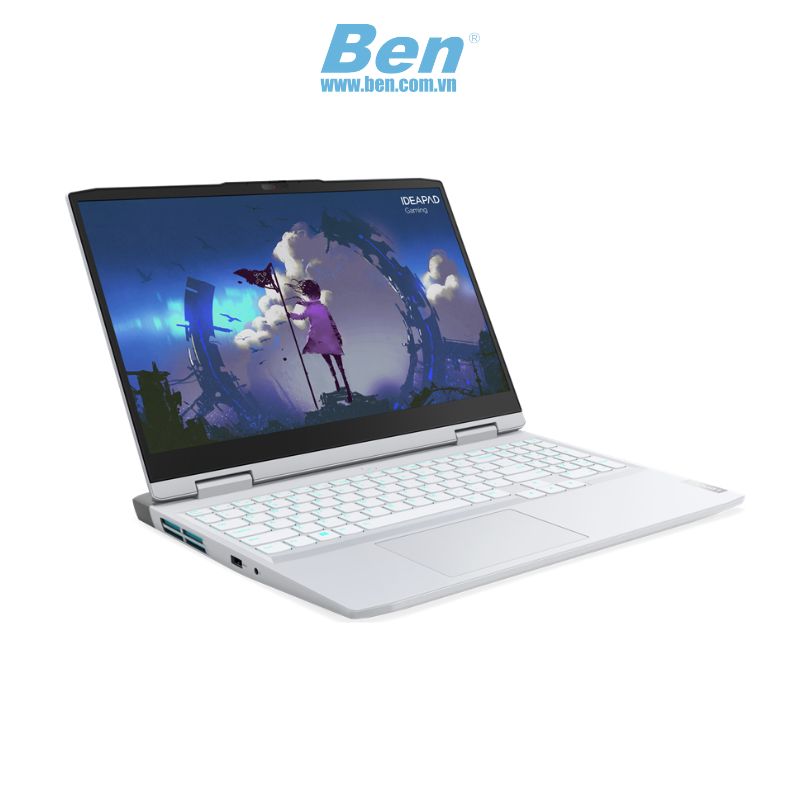 Laptop Lenovo IdeaPad Gaming 3 15IAH7 ( 82S9007TVN ) | Glacier White | Intel Core i5-12500H | RAM 8GB | 512GB SSD | NVIDIA GeForce RTX 3050 4GB GDDR6 | 15.6 inch FHD | Win 11H | 2Yrs
