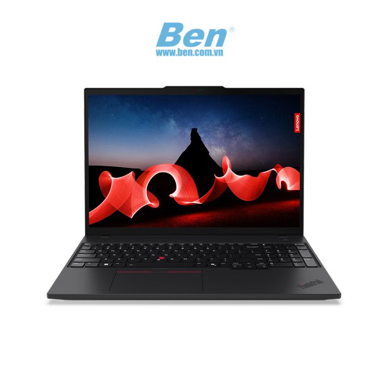 Laptop Lenovo ThinkPad T16 Gen 4 ( 21QE000DVN ) | Black | Intel Core Ultra 7-255U | Ram 32GB | 1TB SSD | 16 Inch WUXGA |  Fingerprint | WF+BL | 4 Cell 52.5Wh | Win11 Pro | 3Yrs "