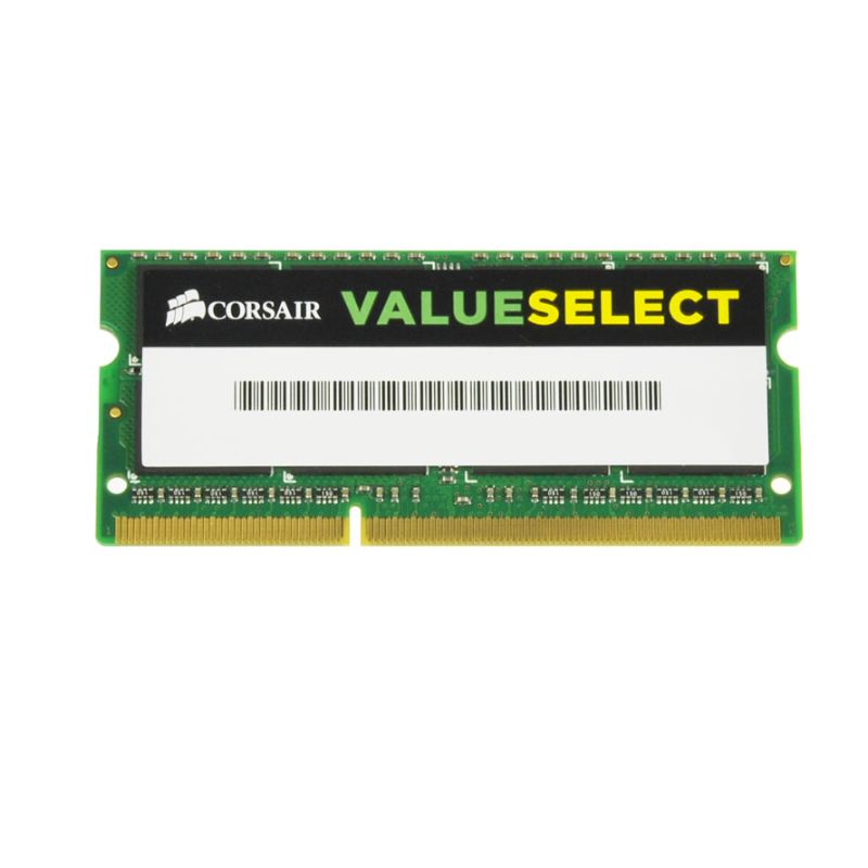 Bộ nhớ trong RAM Corsair DDR3 dành cho laptop (CMSO8GX3M1A1333C9)/ 1333MHz 8GB 1x204 SODIMM 1.5V/ 3Yrs