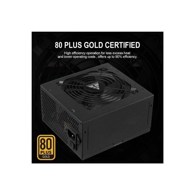 Nguồn máy tính GOLDEN FIELD GPG850/ 850W/ 80 Plus Gold/ Full Modular
