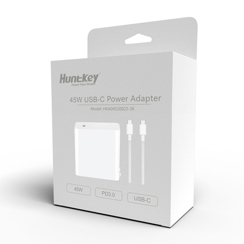 Bộ sạc điện Huntkey 45W USB-C (HKA04520023-2K)