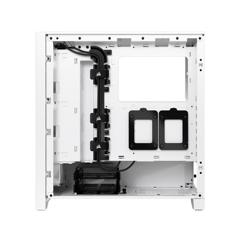 Vỏ máy tính Corsair iCUE 4000D RGB Airflow, True White (CC-9011241-WW)