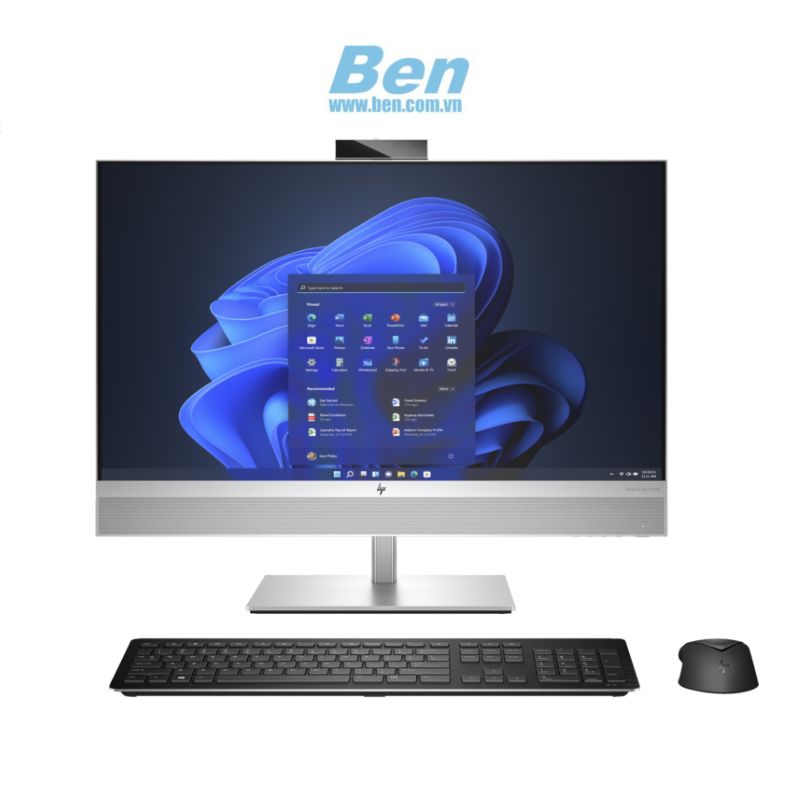 Máy Tính Để Bàn All In One Hp Eliteone 870 G9 ( 8W8M1Pa ) Touch | Bạc | Intel Core I5 - 13500 | Ram 16Gb | 512Gb Ssd | Intel Uhd Graphics | 27 Inch Qhd