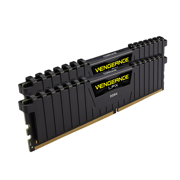  Bộ nhớ trong máy tính để bàn Corsair Vengeance LPX 16GB (2x8GB) 3200  DDR4 C16 đen
