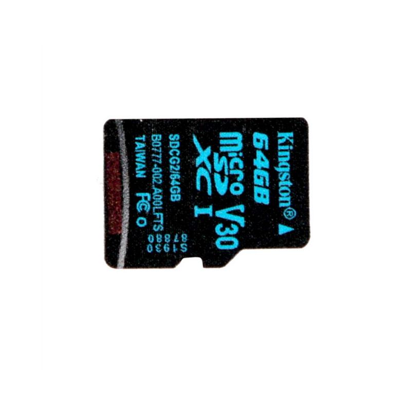 Thẻ nhớ Kingston 64GB microSDXC Canvas Go 90R/45W U3 UHS-I V30 Card + SD Adapter (SDCG2/64GB)