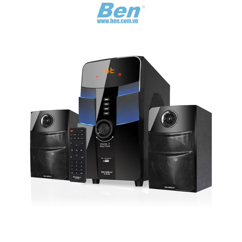 Loa Bluetooth SoundMax A-2128, Optical - 2.1