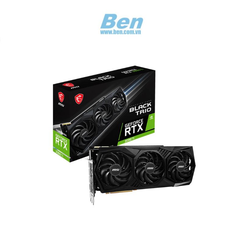 VGA MSI GeForce RTX 3090 Ti BLACK TRIO 24G GDDR6X