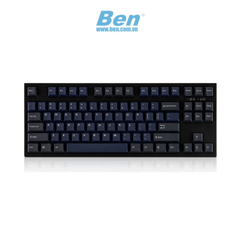 Bàn phím cơ LEOPOLD FC750RBT Dark Blue Navy Red Switch ( USB C + Bluetooth 5.1 )