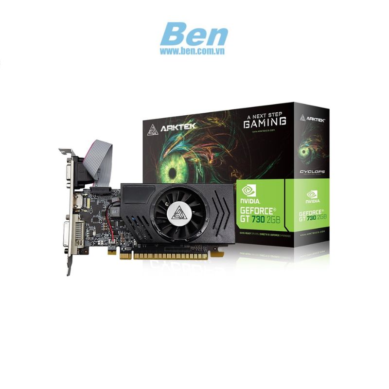 VGA ARKTEK AKN 730 D3S2GL GEFORCE GT730 2GB DDR3 ( AKN730D3S2GL1 )
