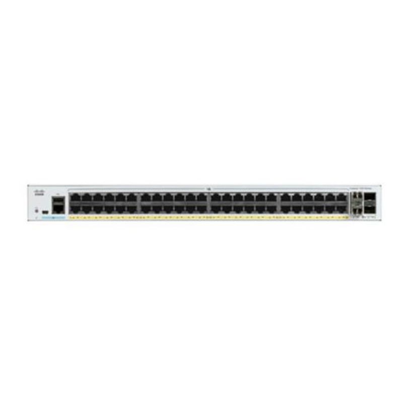 Thiết bị chuyển mạch Switch Cisco Catalyst 1000 48 port GE, POE, 4x10G SFP (C1000-48P-4X-L)