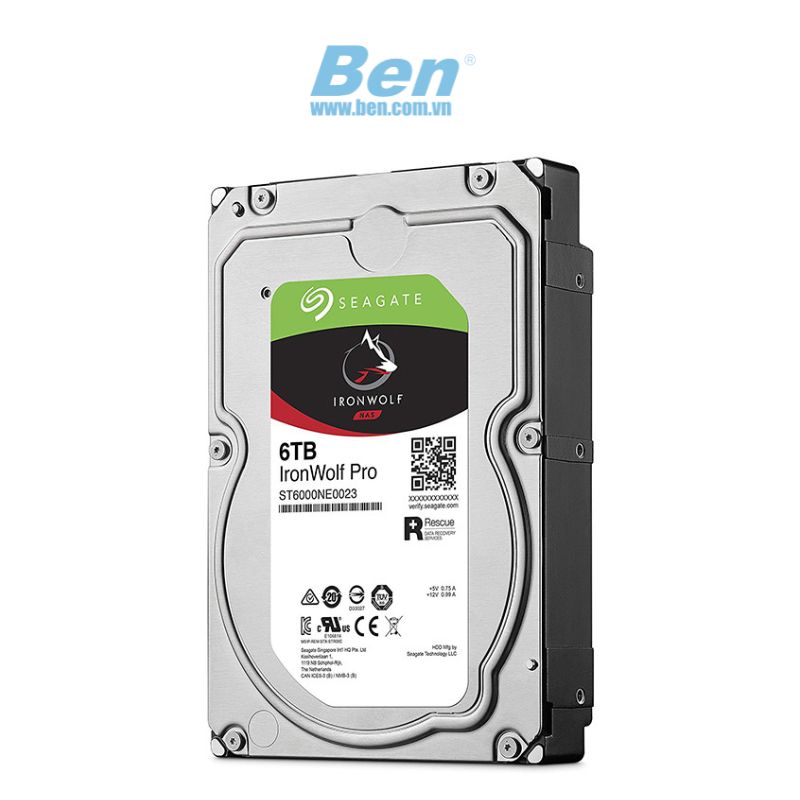 Ổ cứng gắn trong Seagate IronWolf Pro 6TB 7200rpm SATA 3.5"_ST6000NE0023