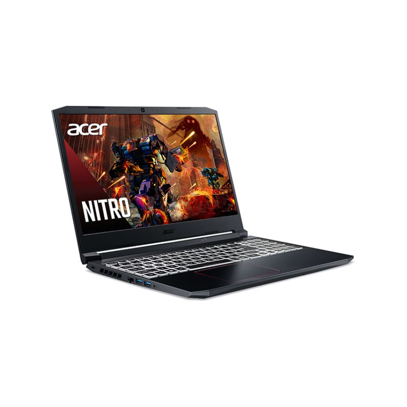 Máy tính xách tay Acer Nitro 5 AN515-45-R0B6 ( NH.QBCSV.001 ) | Black | AMD Ryzen 7-5800H | RAM 8GB DDR4 | SSD 512GB | Nvidia Geforce RTX 3060 | 15.6 inch FHD |  Win 10 | 1 Yr