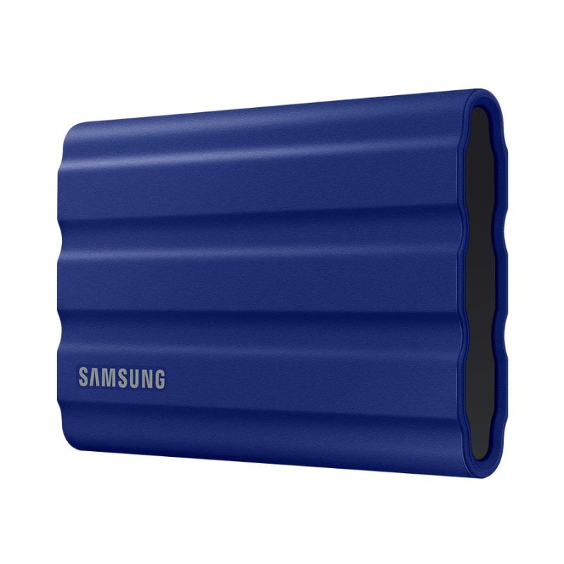 Ổ cứng di động SSD Samsung T7 Portable Shield 1TB USB 3.2 - 2.5 inch/ Xanh (MU-PE1T0R/WW)